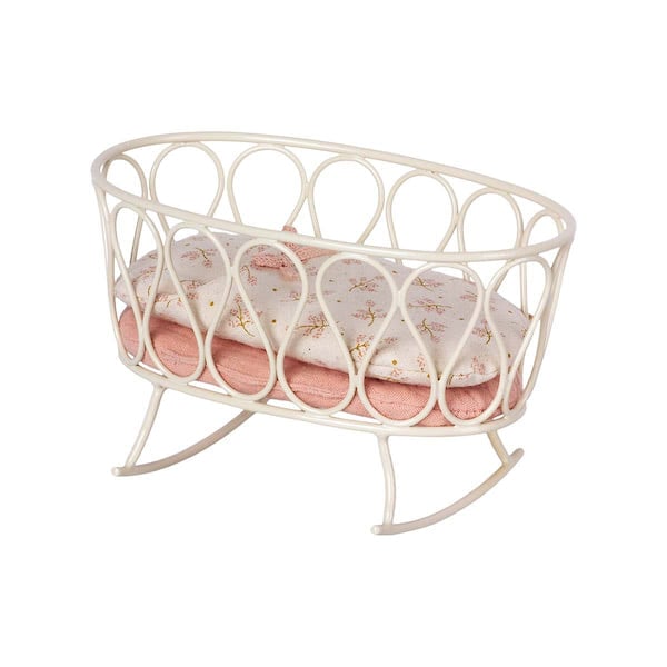 cuna-con-saco-de-dormir-rosa-my-14cm Cuna con Saco de Dormir Maileg