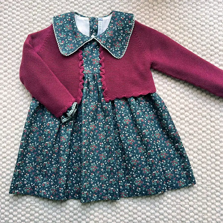 vestido-florecitas Vestido Florecitas para niña