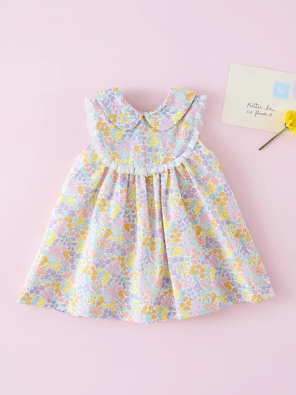 Vestido Liberty Sweet malva Vestido Liberty Sweet malva